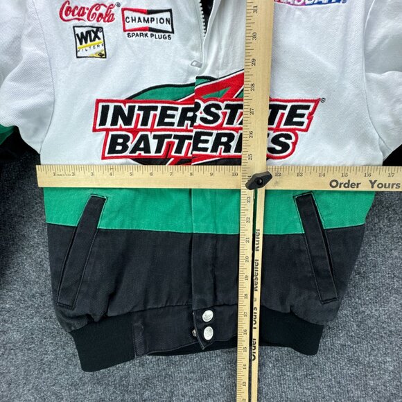 Vtg Chase Authentics Jacket YSmall‎ Bobby Labonte Interstate Batteries Nascar - Picture 7 of 16